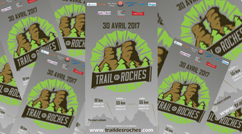 Affiche du Trail des Roches 2017